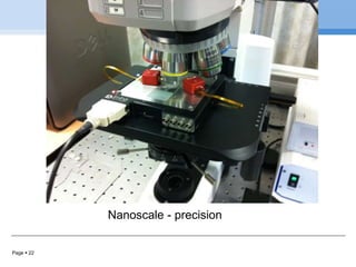 Page  22
Nanoscale - precision
 
