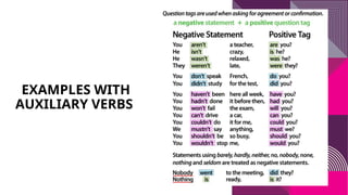 Mastering Tag Questions in English: Structure and Usage Explained | PPTX