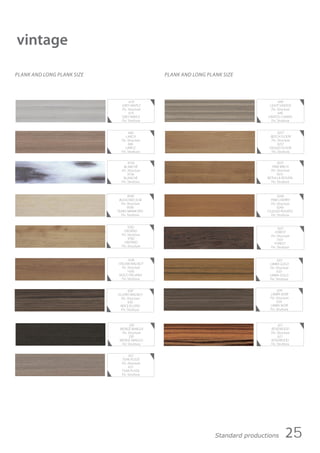 PARQCOLOR - Flooring HPL Catalog | PDF
