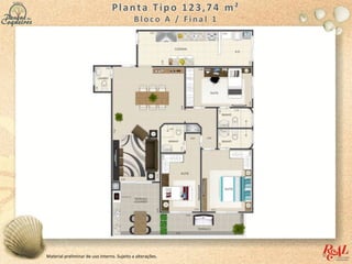 Material preliminar de uso interno. Sujeito a alterações.
 