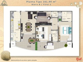 Material preliminar de uso interno. Sujeito a alterações.
 