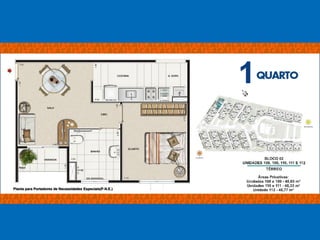Planta para Portadores de Necessidades Especiais(P.N.E.)
 