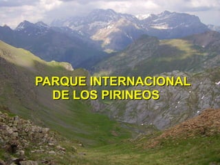 PARQUE INTERNACIONAL  DE LOS PIRINEOS 
