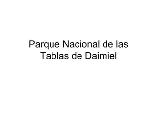 Parque Nacional de las Tablas de Daimiel 
