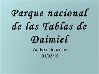 Parque nacional de las Tablas de Daimiel Andrea González 01/03/10 