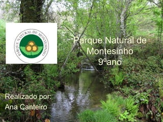 Parque Natural de
Montesinho
9ºano
Realizado por:
Ana Canteiro
 