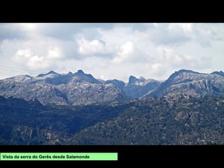 Vista da serra do Gerês desde Salamonde
 