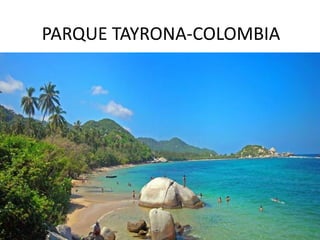 PARQUE TAYRONA-COLOMBIA
 