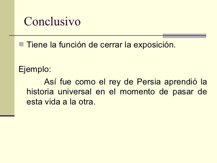 Texto conclusivo