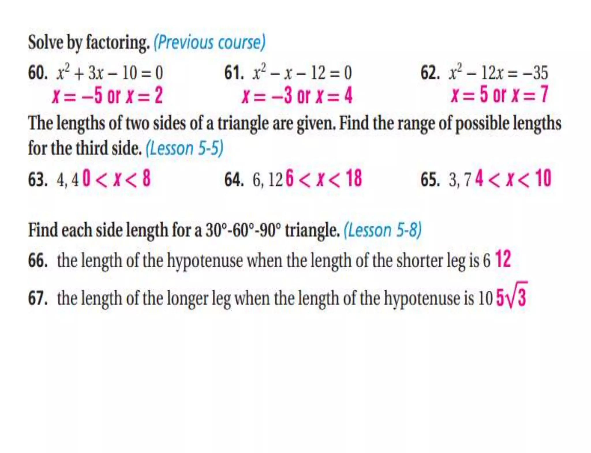 Parralelogram day 1 with answersupdated