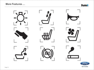 More Features …
Page 13
 