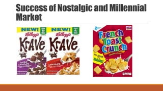 Success of Nostalgic and Millennial
Market
 
