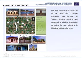 UNIVERSIDAD NACIONAL DE INGENIERIA
                                          FACULTAD DE ARQUITECTURA, MANAGUA, NICARAGUA
...
