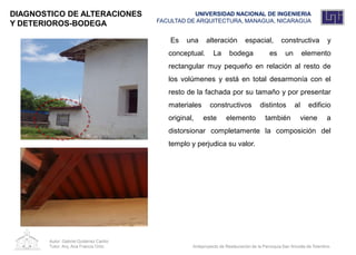 DIAGNOSTICO DE ALTERACIONES                           UNIVERSIDAD NACIONAL DE INGENIERIA
                                 ...
