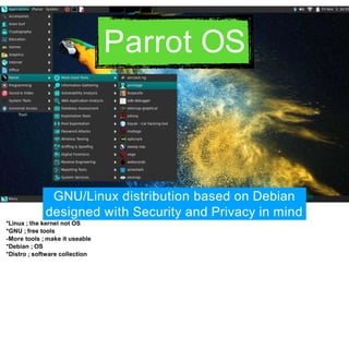 Parrot Linux Interface parrot2 (1).pptx