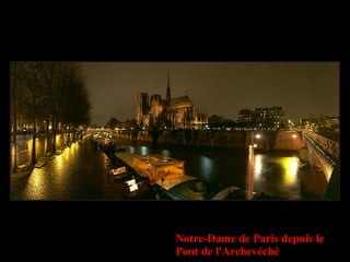 Notre-Dame de Paris depuis le Pont de l'Archevéché 