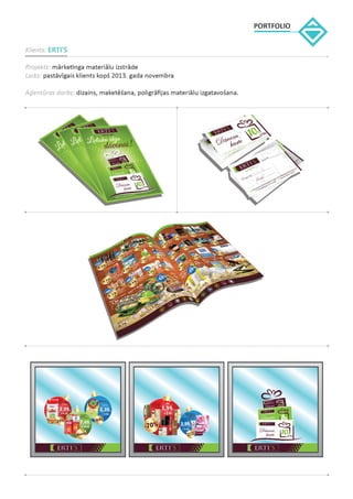 PARS ADVERT reklāmas aģentūras portfolio