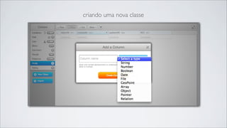 criando uma nova classe
 