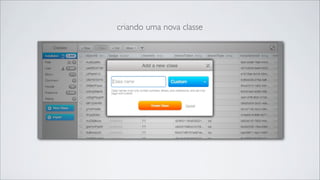 criando uma nova classe
 