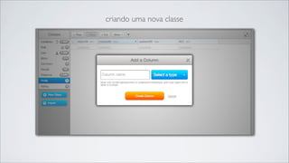 criando uma nova classe
 