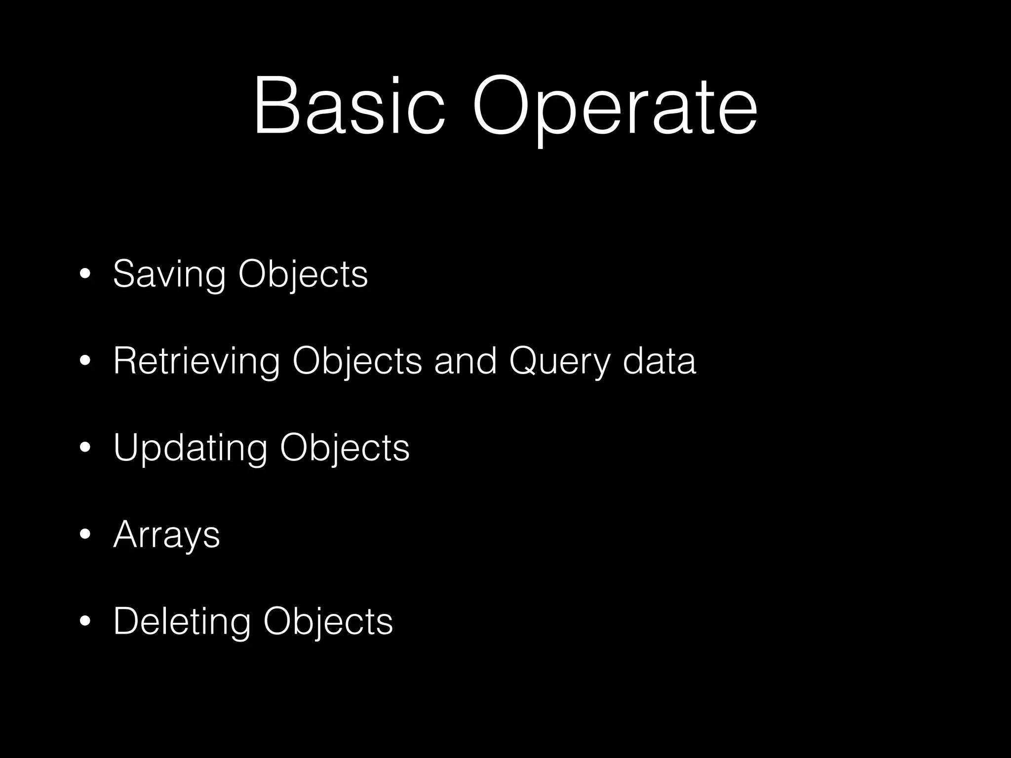 ParseObject parseTest = new ParseObject("test");
parseTest("ClickNumber", “1”);
parseTest("cheatMode", “Anoymorus”);
String objectId = parseTest.getObjectId();
parseTest.saveInBackground();
saveParseObject
 