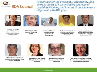 Christine Rua Rda Philosophy, Structure, and Governance of RDA | PPTX