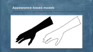 Appearance-based models
 