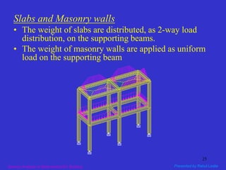 Part-I: Seismic Analysis/Design of Multi-storied RC Buildings using ...