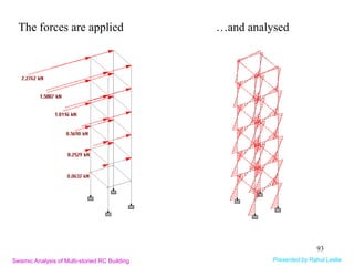 Part-I: Seismic Analysis/Design of Multi-storied RC Buildings using ...