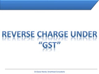 CA Sanjiv Nanda, Smarthead Consultants
 