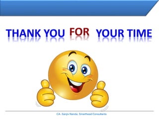 CA. Sanjiv Nanda, Smarthead Consultants
 