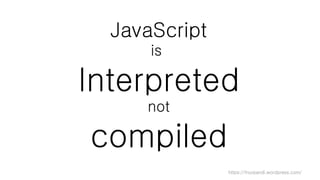 JavaScript Basic | PPT