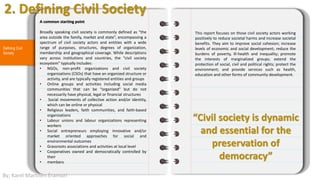 Part 1 deep dive; the future role of civil society | PDF