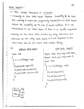 Part 1 (durgasoft scjp notes) www.javaera.com
