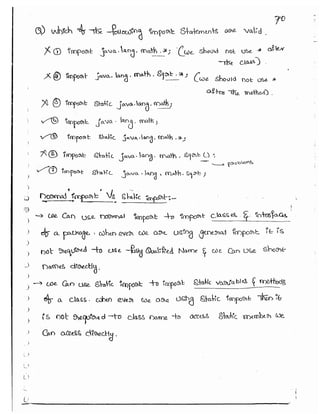 Part 1 (durgasoft scjp notes) www.javaera.com