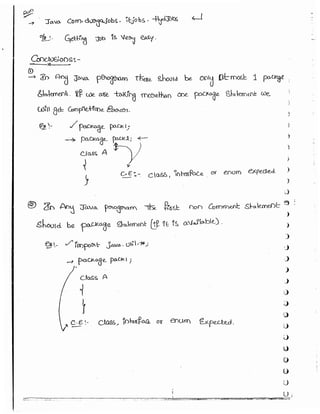 Part 1 (durgasoft scjp notes) www.javaera.com