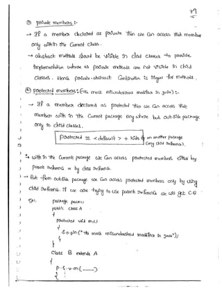 Part 1 (durgasoft scjp notes) www.javaera.com