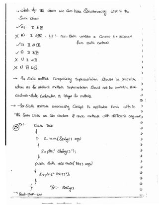 Part 1 (durgasoft scjp notes) www.javaera.com