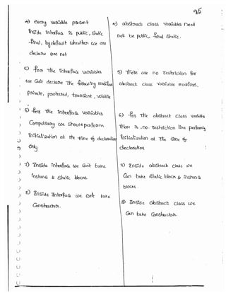 Part 1 (durgasoft scjp notes) www.javaera.com