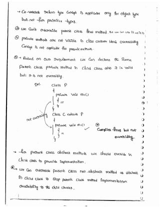 Part 1 (durgasoft scjp notes) www.javaera.com
