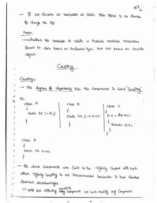 Part 1 (durgasoft scjp notes) www.javaera.com