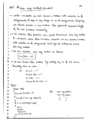 Part 1 (durgasoft scjp notes) www.javaera.com