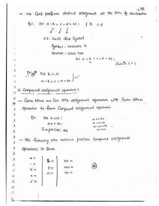 Part 1 (durgasoft scjp notes) www.javaera.com