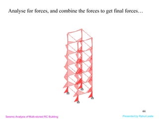 Part-II: Seismic Analysis/Design of Multi-storied RC Buildings using ...