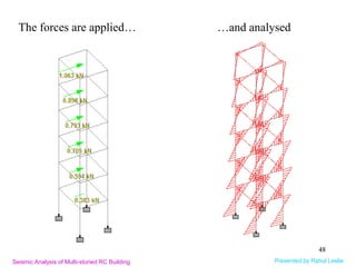 Part-II: Seismic Analysis/Design of Multi-storied RC Buildings using ...