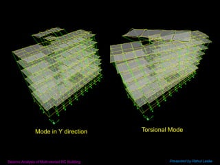 Part-II: Seismic Analysis/Design of Multi-storied RC Buildings using ...