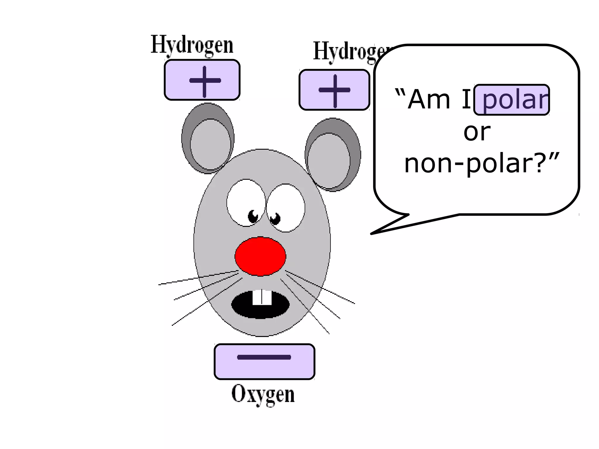 “Am I polar
or
non-polar?”
 