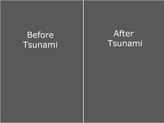 Before
Tsunami
After
Tsunami
 