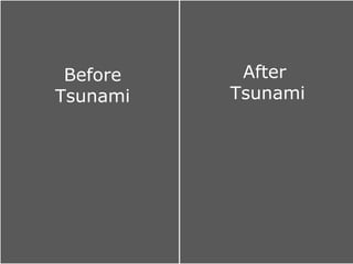 Before
Tsunami
After
Tsunami
 