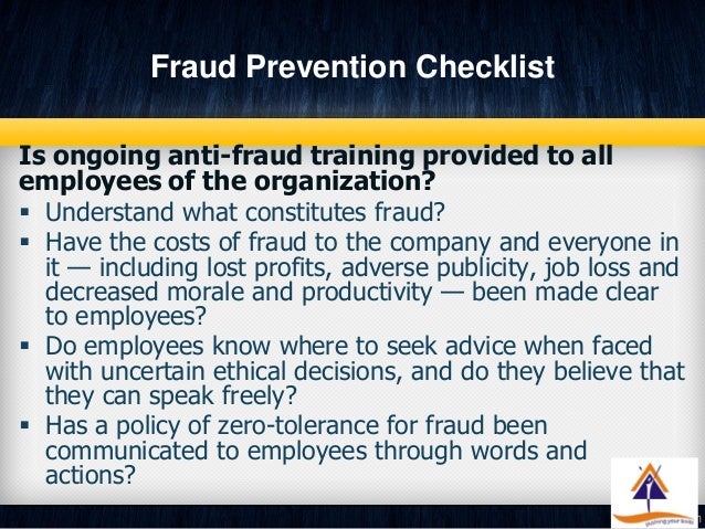 fraud detection and deterrence fraud detection and deterrence